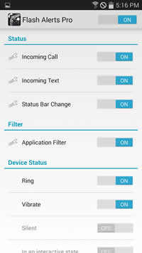 Flash Alerts Pro screenshot 3