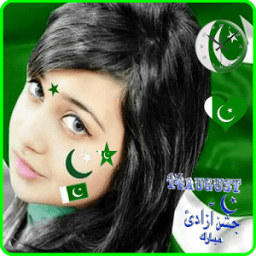 Pakistani Flage On Face Maker иконка