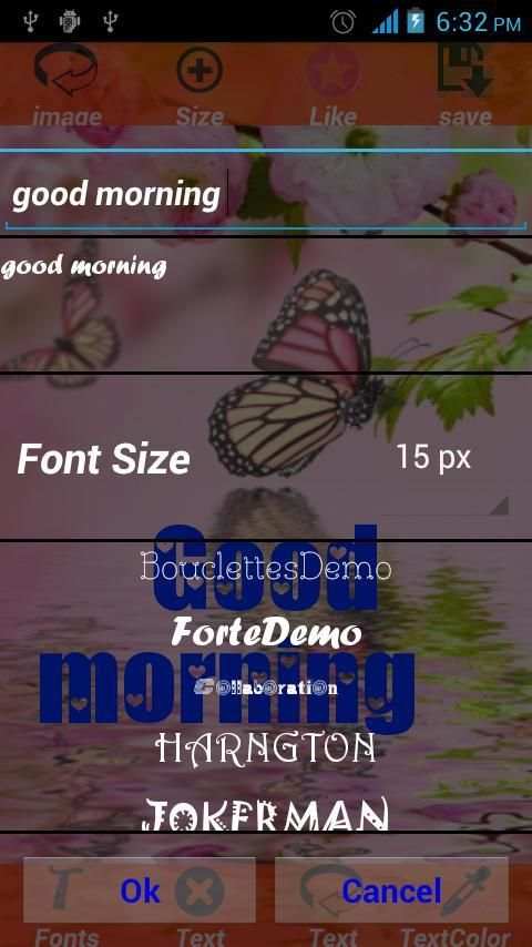 Text on Pictures 6 تصوير الشاشة