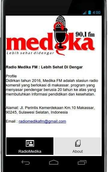 Radio Medika screenshot 1