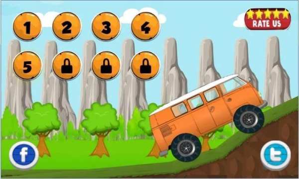 Hill Climb Car Racing 4 تصوير الشاشة