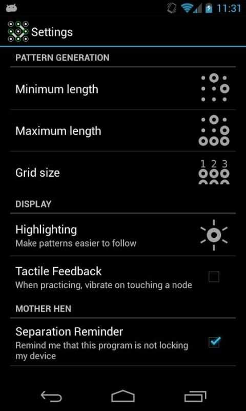 Lock Pattern Generator स्क्रीनशॉट 1