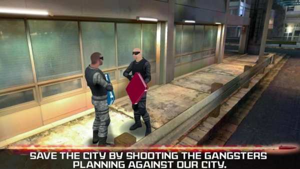 sniper perang kota 2016 - 3D screenshot 4