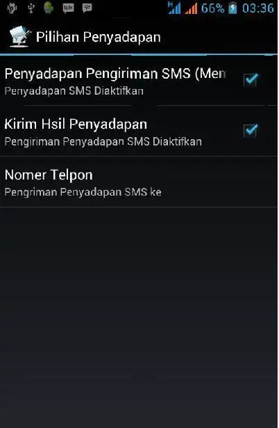 Penyadap SMS screenshot 2