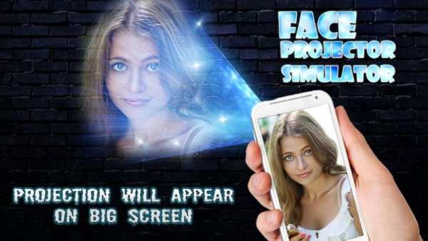 Face projector simulator Prank screenshot 3