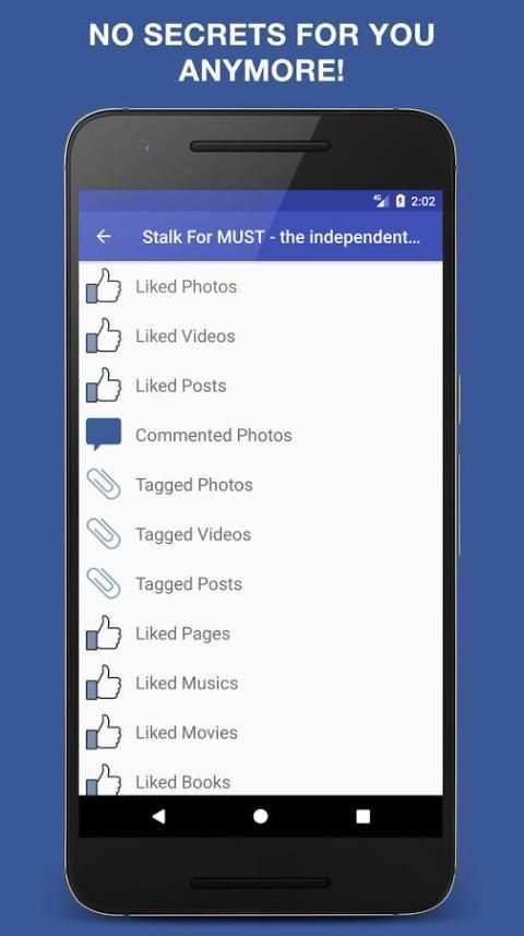 Stalker for Facebook screenshot 3