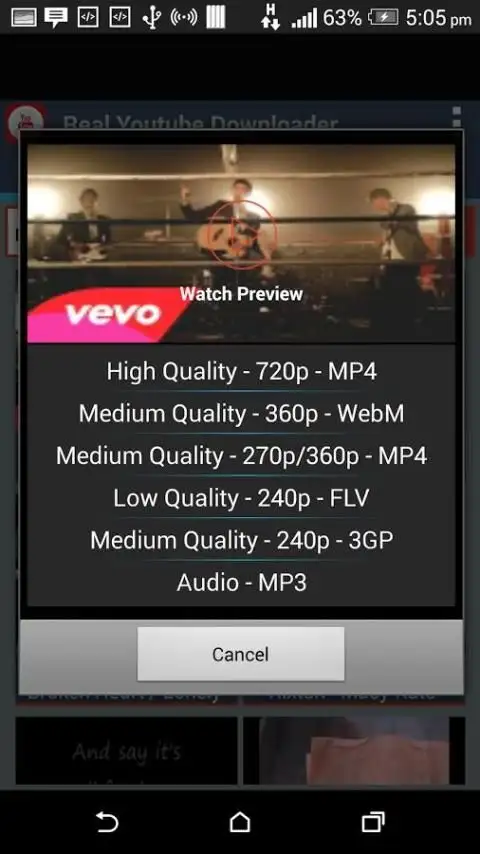 Real Youtube Downloader screenshot 2