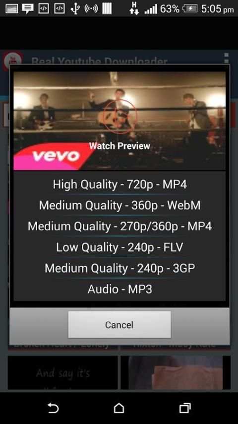 Real Youtube Downloader скриншот 2