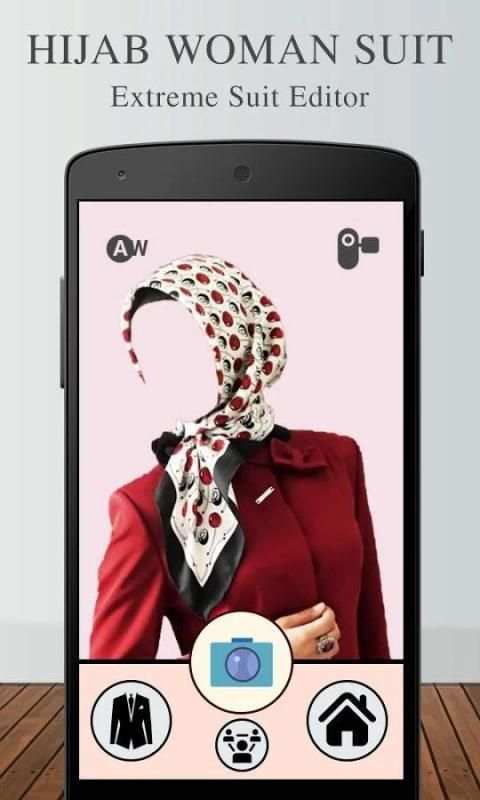 Hijab Woman Photo Suit Editor 4 تصوير الشاشة