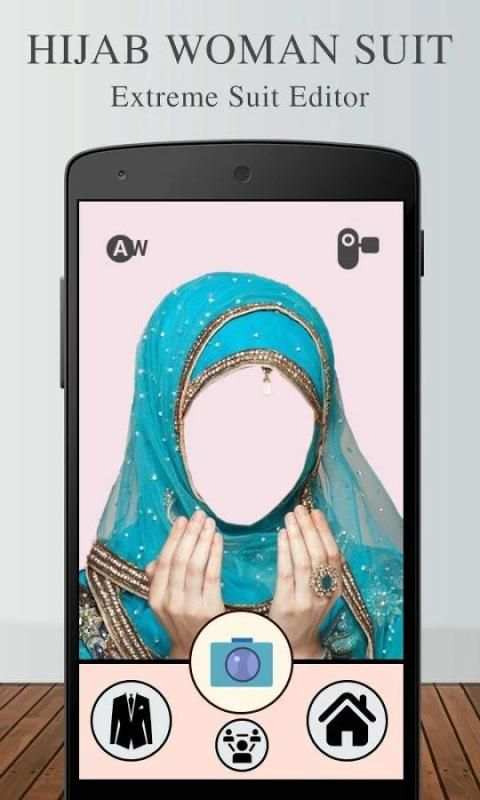 Hijab Woman Photo Suit Editor 3 تصوير الشاشة