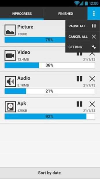 IDM Small Downlod Manager 3 تصوير الشاشة