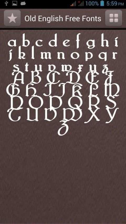 Old English Font Style स्क्रीनशॉट 4