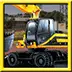 Excavator Construction parking icon