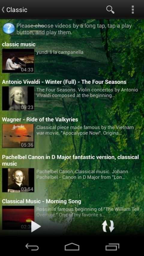 PVSTAR+ (YouTube Music Player) स्क्रीनशॉट 5