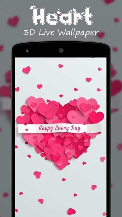 Heart 3D Live Wallpaper screenshot 3