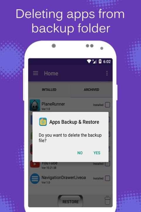 Apps Backup & Restore स्क्रीनशॉट 6