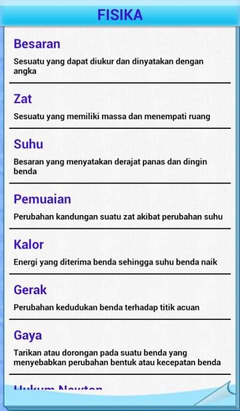 Marbel Rumus Fisika SMP screenshot 3