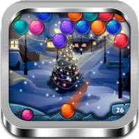 Winter Christmas Bubble Shoot