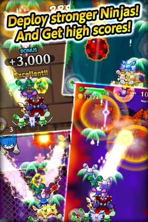 LINE Ninja Strikers screenshot 1