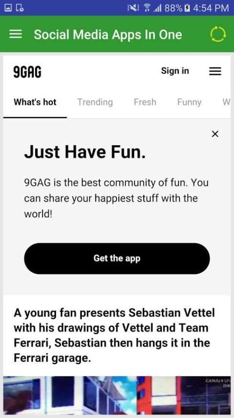 Social Media Apps In One स्क्रीनशॉट 1