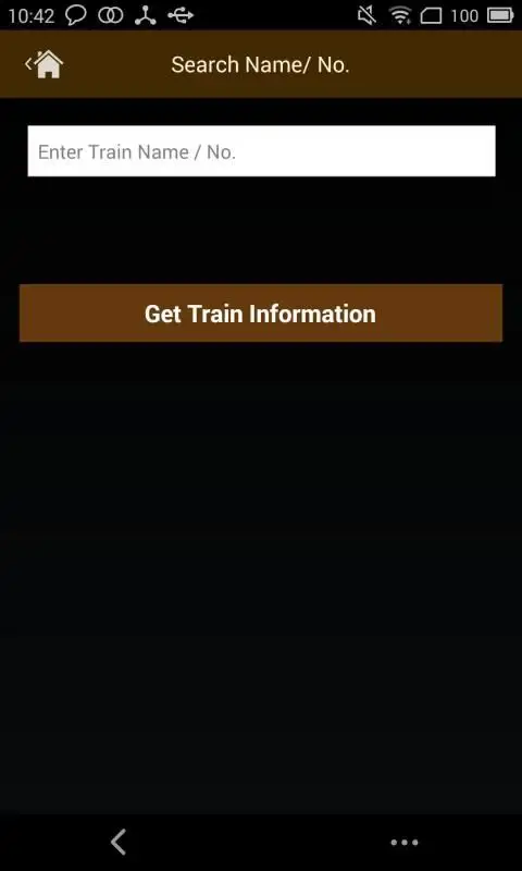 Indian Railway Timetable screenshot 1