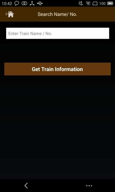 Indian Railway Timetable screenshot 1