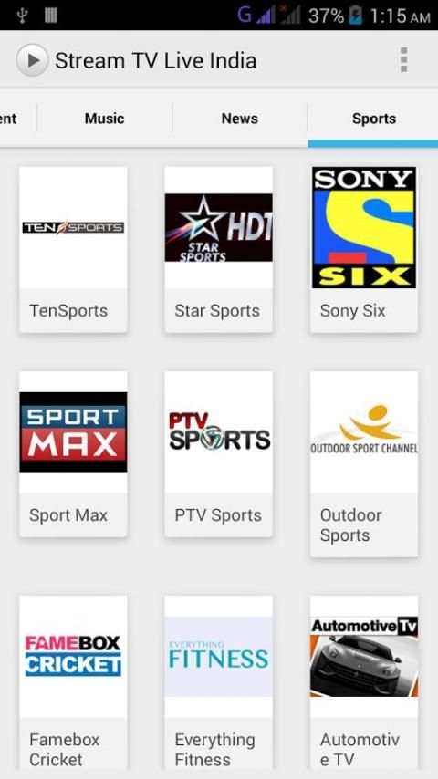 Stream TV Live INDIA screenshot 9
