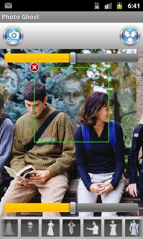 Photo Ghost Editor स्क्रीनशॉट 3