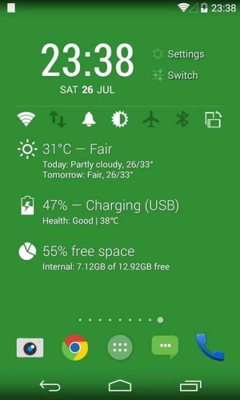 KK Widget ( DashClock + ) screenshot 8