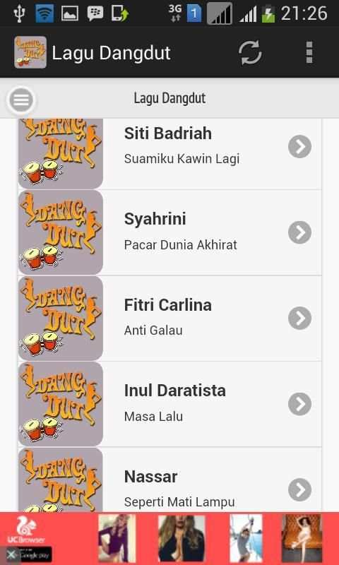 Lagu Dangdut 4 تصوير الشاشة