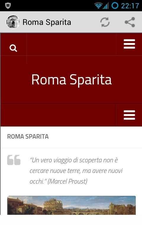 Roma Sparita Mobile screenshot 8