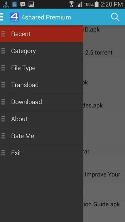 4Shared Premium screenshot 1