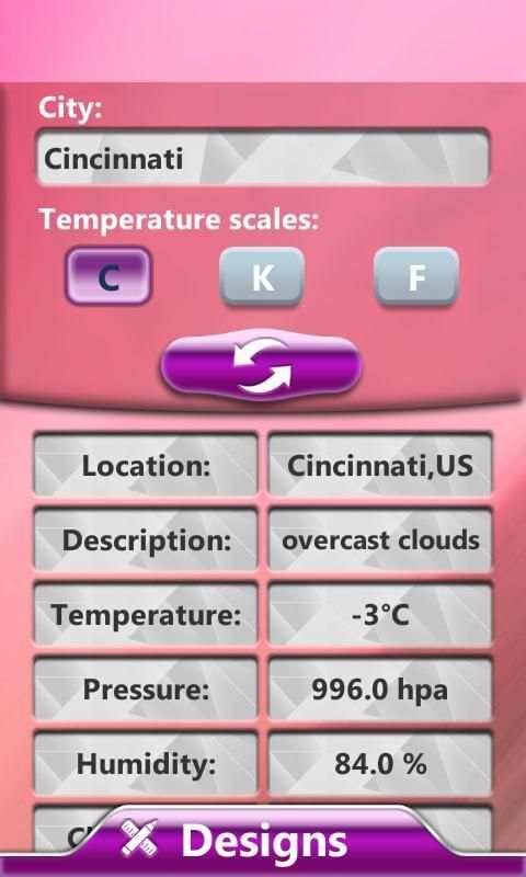 Piggy Weather & Clock Widget screenshot 1