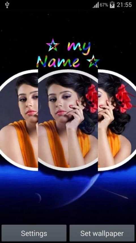 My Name Live Wallpaper 2 screenshot 5