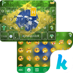 Brazil Emoji Kika Keyboard आइकन