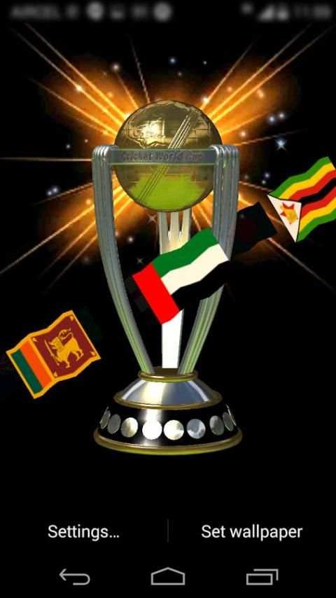 Cricket World Cup 2015 LWP screenshot 1