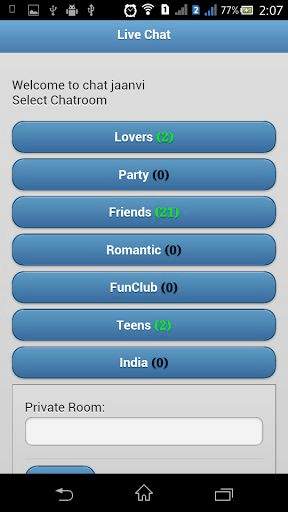 Chat Rooms Browser screenshot 2