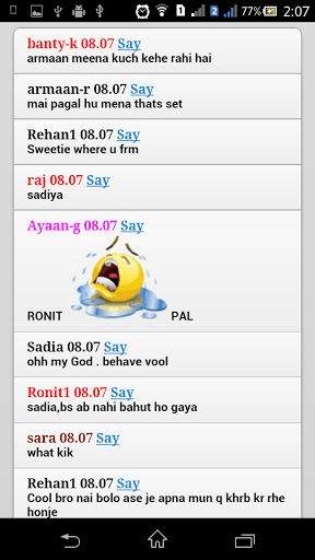 Chat Rooms Browser screenshot 3
