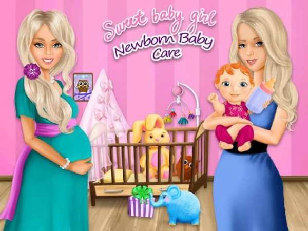 Sweet Baby Girl Newborn Baby screenshot 7