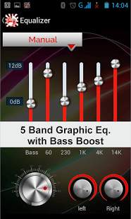 Music player with equalizer 3D screenshot 3