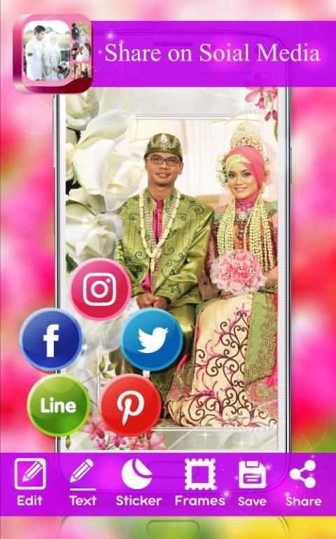 Hijab Wedding Couple 2 تصوير الشاشة