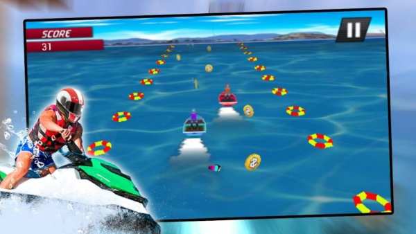 Water Boat Racing 3D screenshot 1