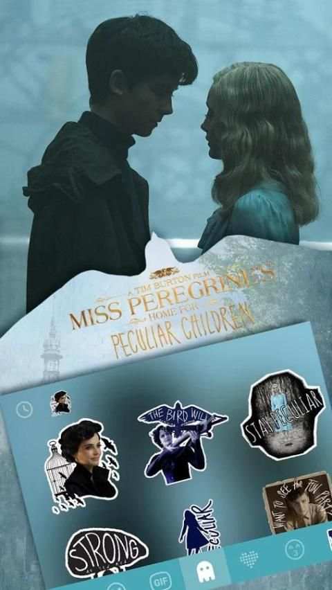 PeculiarChildren Kika Keyboard screenshot 3