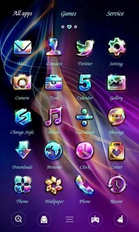 Changes V Launcher Theme स्क्रीनशॉट 3