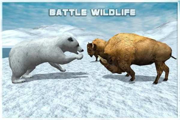 Angry Polar Bear Simulator 3D screenshot 11