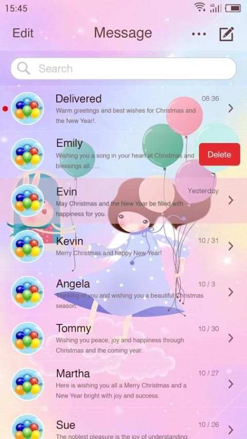 Window Theme - Messaging 7 screenshot 4