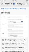 Facebook Privacy Guide screenshot 1