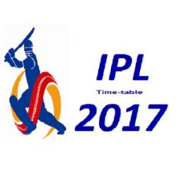 Timetable for IPL 2017