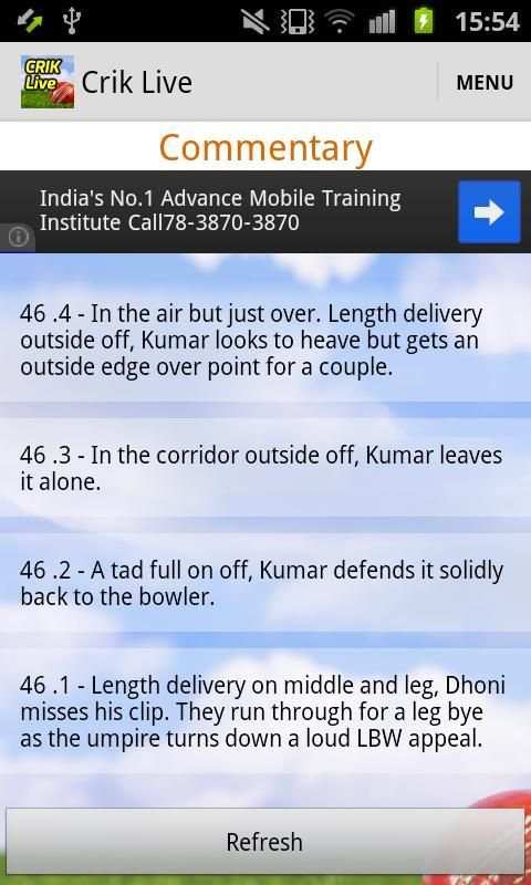 CRIK LIVE - Live Cricket screenshot 2