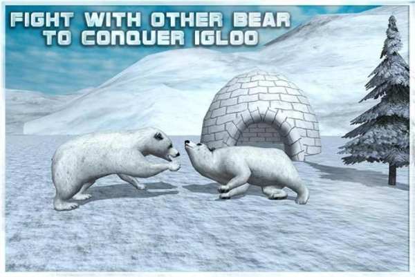 Angry Polar Bear Simulator 3D screenshot 12